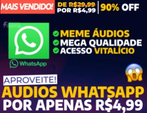 [Exclusivo] Áudios para  [conteúdo removido] app | Áudios Memes | Vitalício - Redes Sociais