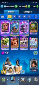 Conta De Clash Royale 13200 Trofeus Muito Boa!