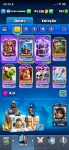Conta De Clash Royale 13200 Trofeus Muito Boa!