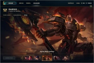 CONTA DIAMANTE COM CRIAÇÃO HEXTEC COMPLETA - League of Legends LOL