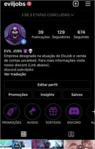 😈 EVIL JOBS 😈 ELOJOB, DUOBOOST, CONTA UNRANKED - League of Legends LOL