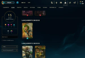 Conta nível 71 🦋 Seraphine canção do oceano de prestígio+ - League of Legends LOL
