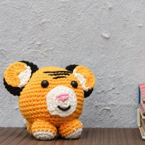Tigre bola em amigurumi - Artesanato e Personalizados