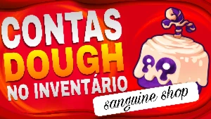 Contas Blox Fruits+Dough No Inventário