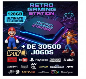 Games Retro 30 Consoles +9000 Jogos ( Pc + Mobile + Tvbox ) - Outros