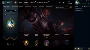 CONTA GOLD 4 , PRA VENDER LOGO - League of Legends LOL