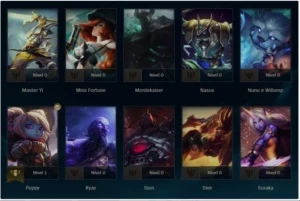 CONTA GOLD 4 , PRA VENDER LOGO - League of Legends LOL