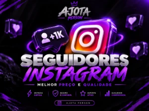 🔥 Seguidores Instagram Mundiais/Brasileiro E Misto - Redes Sociais