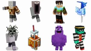 Minecraft Skins e Itens! Java/Bedrock Global Key