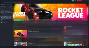 Conta Steam Com Rocket League