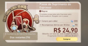 Conta Boa Star Rail Seele+Jing+Yanqing+Bronya Passe Ativo - Outros