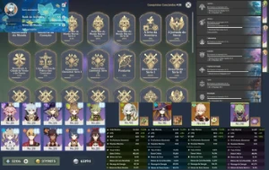 Ar 55 - Eulália Bis + Kazuha e outros - Genshin Impact