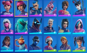 Conta Fortnite com 82 skins e mais!