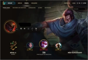 Conta de League of Legends LOL