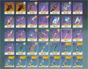 Vendo ou troco Conta AR46 Com diluc C1,klee C1, Sara C1. - Genshin Impact