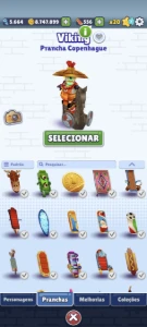 Contas rara Subway Surfers 5mil chaves+todos os perssonagens - Outros