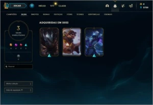 CONTA PLATINA PROMOÇÃO - League of Legends LOL