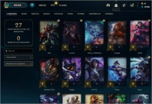 CONTA PLATINA PROMOÇÃO - League of Legends LOL