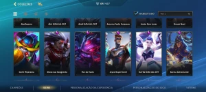 Conta de Wild Rift Antiga e com Muitas Skins - League of Legends: Wild Rift LOL WR