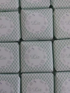 Lembrancinha de Maternidade Sabonete Personalizado - Artesanato e Personalizados