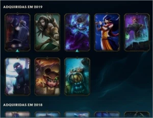 EX-MESTRE - DIAMANTE 2 - NÍVEL 147 - League of Legends LOL