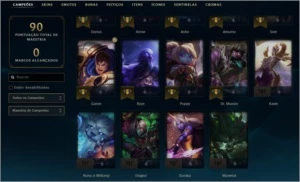 Conta PLATINA ganhando 20 a 23 pdl - League of Legends LOL