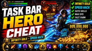 Task Bar hero Cheat