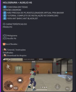 Holograma+Hs☠️🎮 - Free Fire