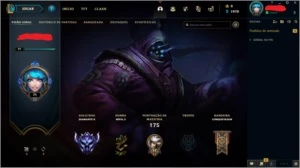 CONTA DIAMANTE 2 LOL MMR BOM - League of Legends