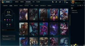 Conta Platina 4 Season 9 (MMR muito bom) - League of Legends LOL