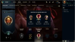 Conta Platina 4 Season 9 (MMR muito bom) - League of Legends LOL