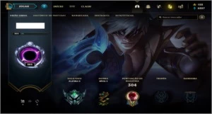 conta lol - League of Legends