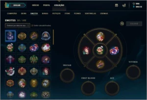 Conta Mestre - 190 skins - Pulsefire ezreal - League of Legends LOL