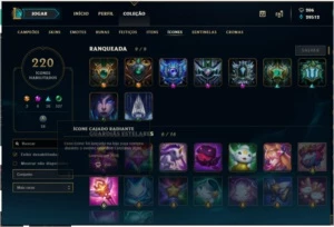 Conta Mestre - 190 skins - Pulsefire ezreal - League of Legends LOL