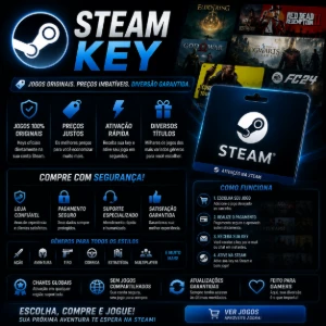 Steam Keys Premium | Jogos Aleatórios | - Outros