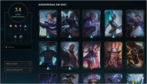 CONTA DIAMANTE 4 PLATINA 1 FLEX - League of Legends LOL