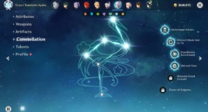 Hutao C6 + Shogun C6+ Eula C6+ Xiao C6 + Ganyu C6 + Ayaka C4 - Genshin Impact