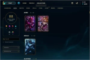 Conta League of Legends - 3 campeões para FULL!!! LOL