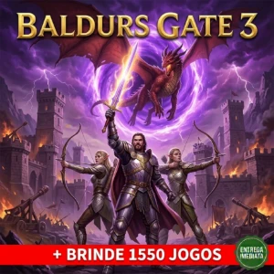 Conta Steam Baldur's Gate 3 + Brinde 1550 Jogos Offline