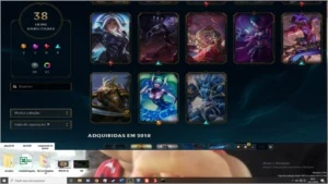 conta platina 4 na flex solo dual gold - League of Legends LOL