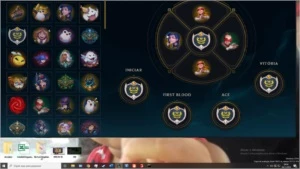 conta platina 4 na flex solo dual gold - League of Legends LOL