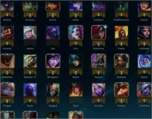 conta league of legends LOL