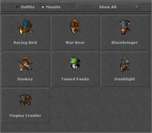 rp p.a + makes - Tibia