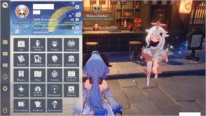 Conta AR 58 c/Ayaka C1 Xiao C1 Hutao C1 Eula C1 Baal C3 e + - Genshin Impact