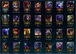Conta lol bronze com 36 champs e 10 skins barata e com email - League of Legends