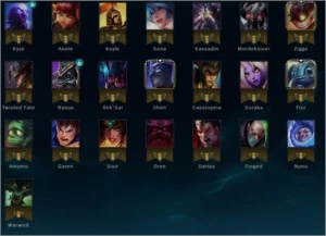 Conta lol bronze com 36 champs e 10 skins barata e com email - League of Legends