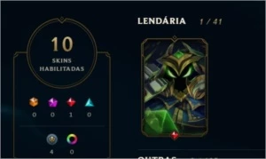 Conta lol bronze com 36 champs e 10 skins barata e com email - League of Legends