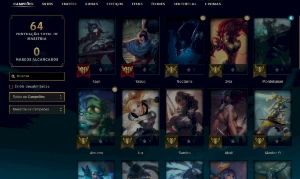 Conta Ferro 3 - League of Legends LOL