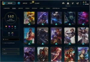 CONTA LOL PLATINA !!! - League of Legends