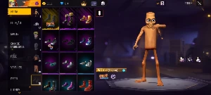 Conta básica ff com o Naruto - Free Fire